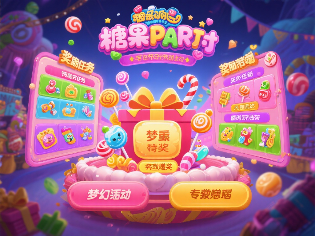 糖果派对不仅奖励出众，它的活动策划也堪称一绝。从周