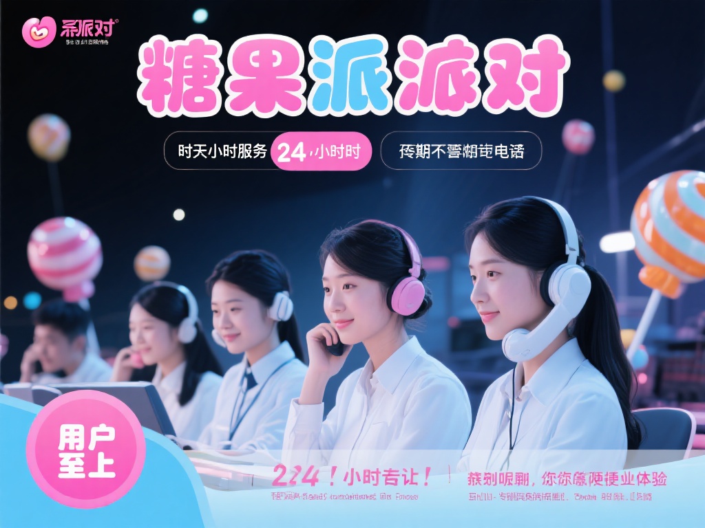 糖果派对电话客服热线服务详解攻略 全天候服务,解答从不间断
糖果派对的客服团队始终