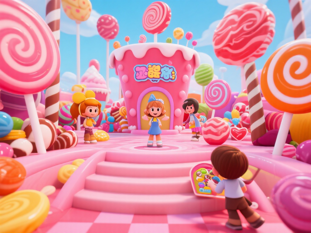蛋仔派对缤纷糖果奇趣探险欢乐之旅 糖果主题不仅丰富了视觉效果,更调动了玩家的探索兴趣