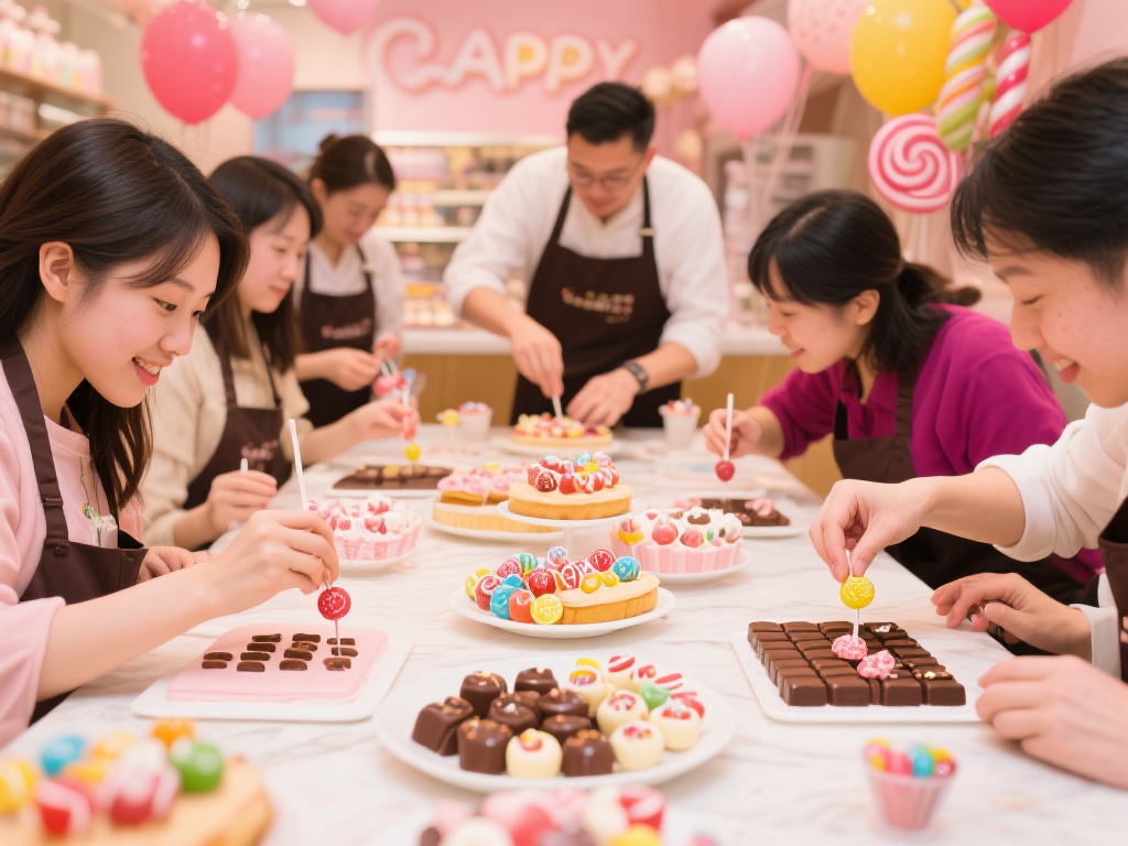 探秘糖果派对:纽约甜蜜狂欢之旅全景揭秘 糖果派对不仅仅是品尝的盛宴,更是一场让你亲自动手的