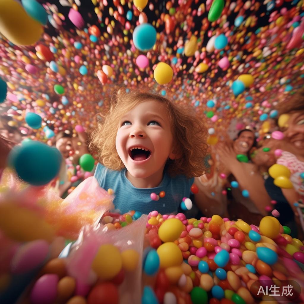 糖果派对掉糖果精彩瞬间视频合集：甜蜜时刻大放送