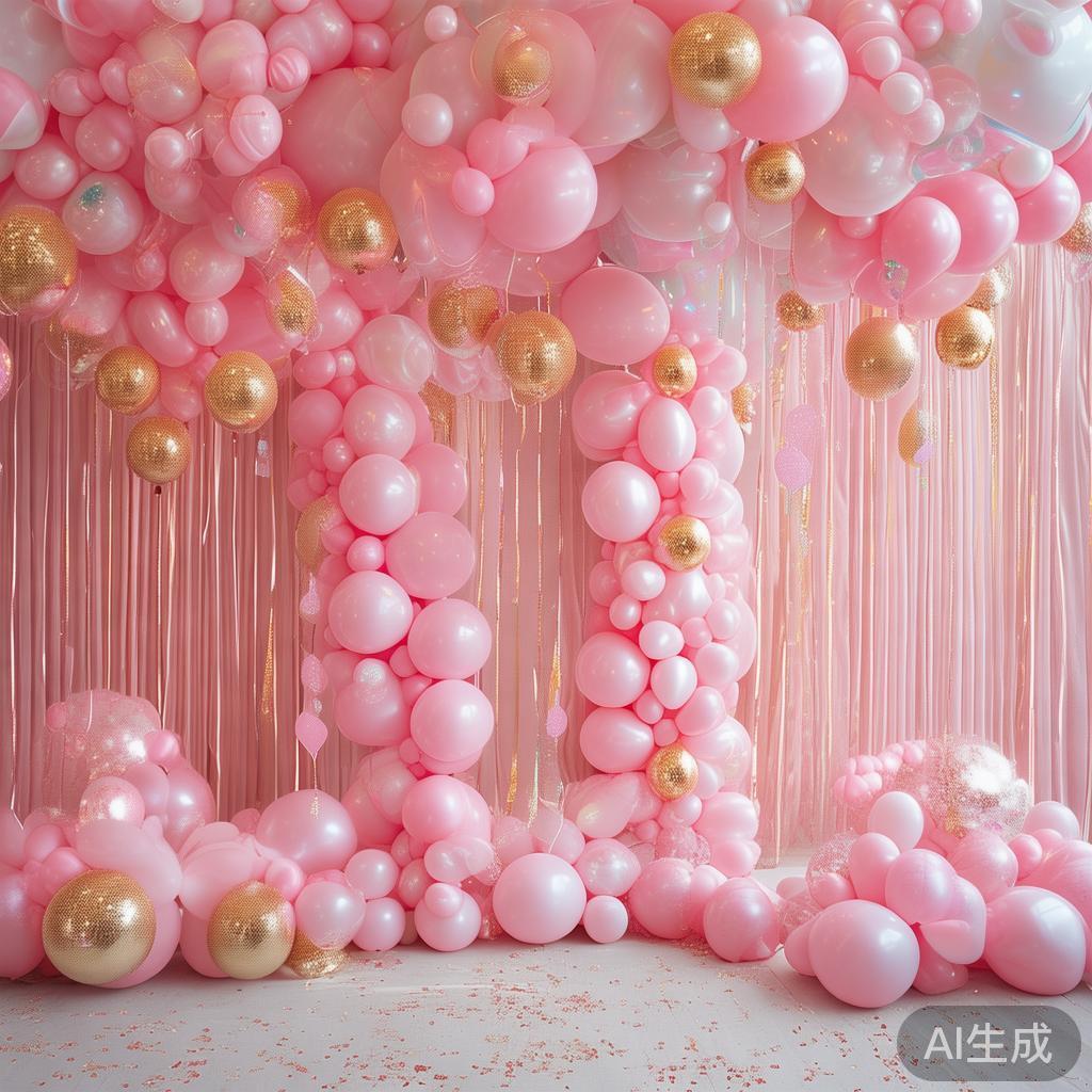 糖果派对粉色主题装饰全攻略：创意灵感与丰富搭配技巧