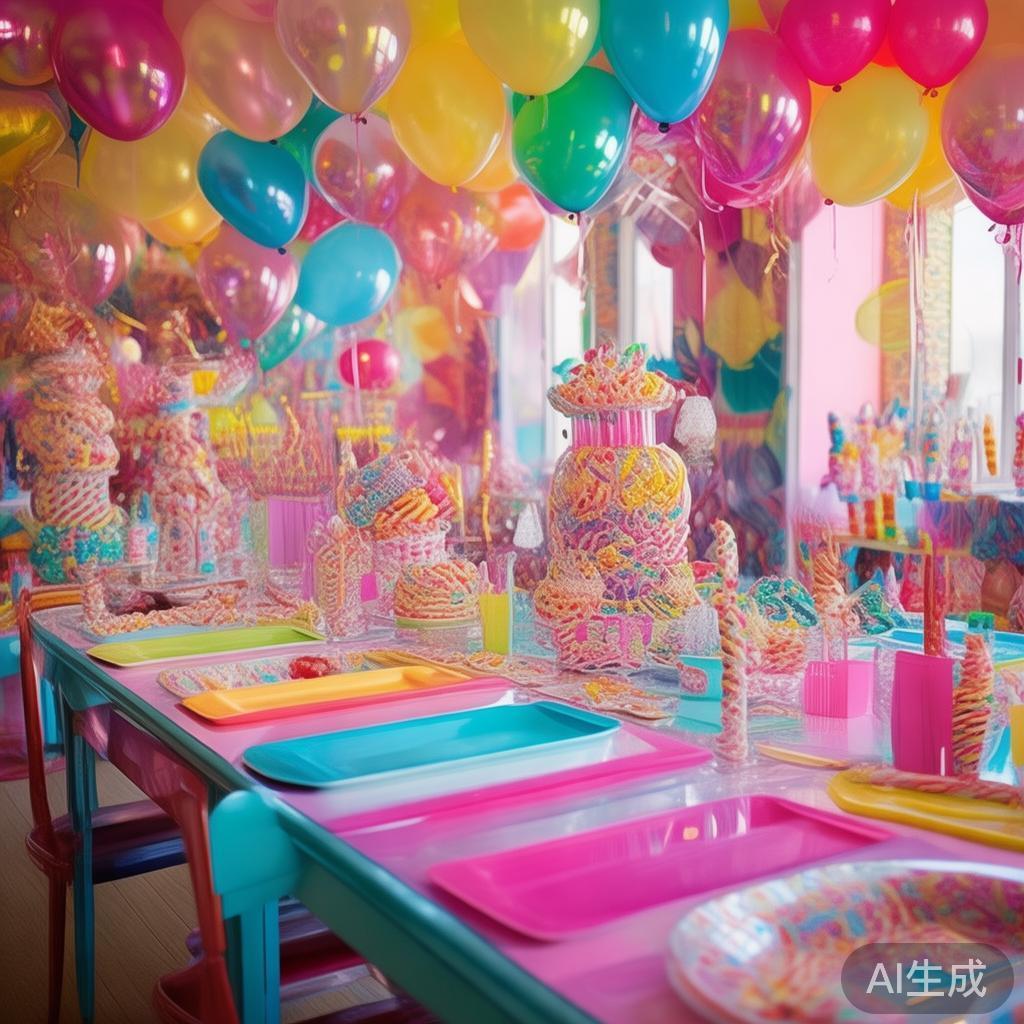 丰富多彩的迷你糖果派对带来趣味无限的欢乐时光 要营造一个成功的迷你糖果派对,主题布置、丰富的糖果